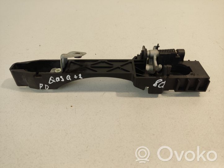 Nissan Qashqai+2 Support poignée extérieur de porte avant 80610EB300