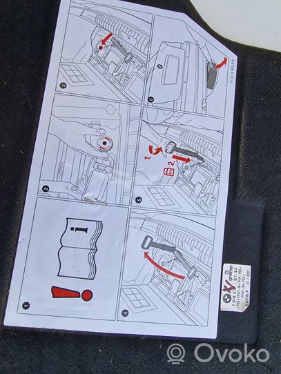 BMW 3 E46 Alfombra revestimiento del maletero/compartimiento de carga 7016470