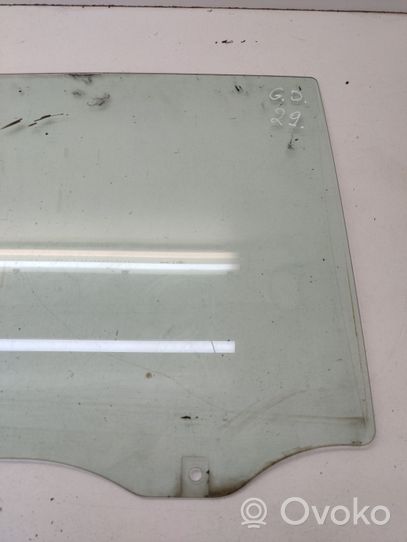 Hyundai Tucson JM Rear door window glass 43R000381