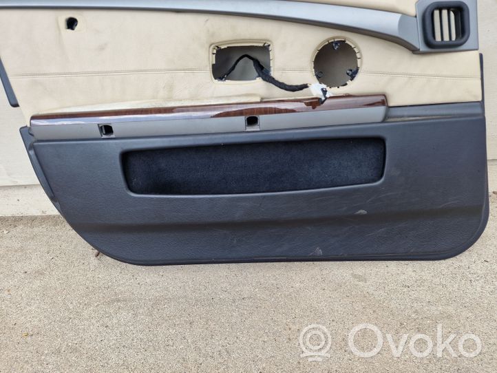 BMW 7 E65 E66 Rivestimento del pannello della portiera anteriore 59284821