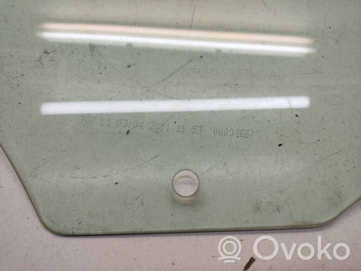 Mini Cooper Countryman R60 Vetro del finestrino della portiera posteriore 43R001583