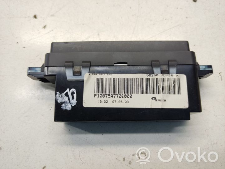 Nissan Qashqai Turvavyövaroittimen rele 68260JD03A