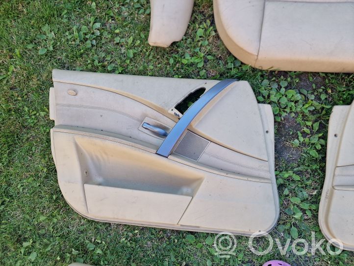 BMW 5 E60 E61 Seat and door cards trim set 7078047