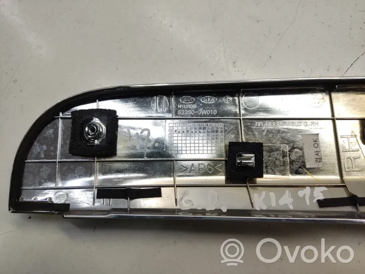 KIA Sportage Moulures des vitres de la porte arrière 832803W010