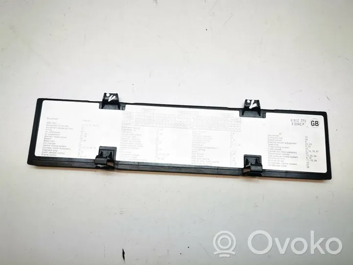 Land Rover Range Rover L322 Coperchio scatola dei fusibili 6912773