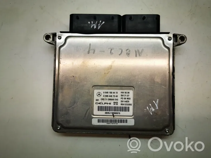 Mercedes-Benz C W204 Engine control unit/module A6461504472