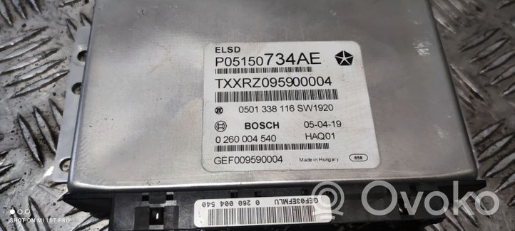 Jeep Grand Cherokee Module de contrôle de boîte de vitesses ECU P05150734AE