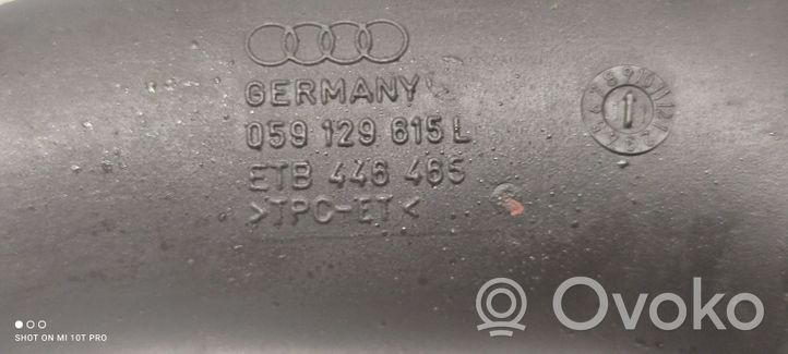 Audi A7 S7 4G Tuyau d'admission d'air turbo 059129615