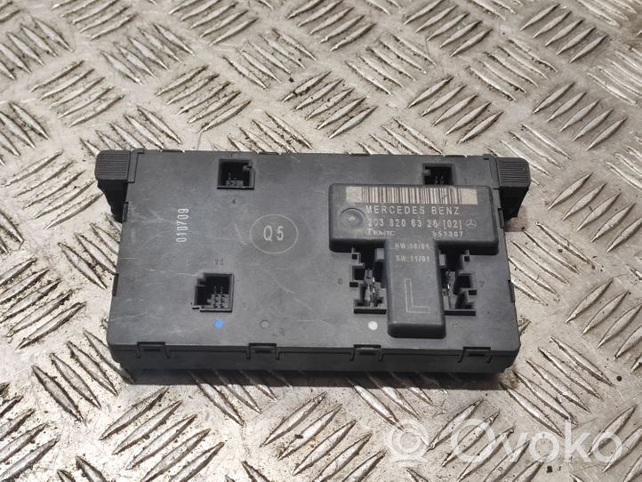 Mercedes-Benz C W205 Module confort 2038206326