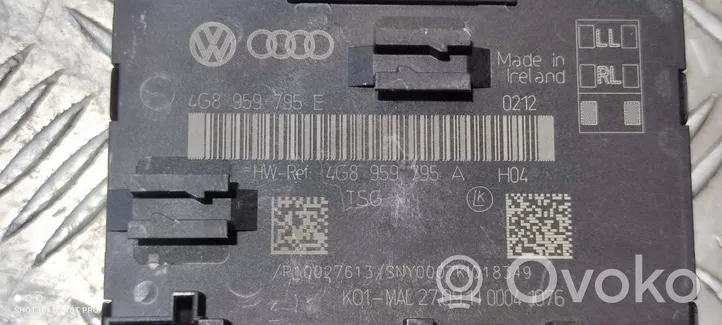 Audi A7 S7 4G Centralina/modulo portiere 4G8959795