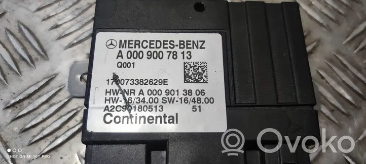 Mercedes-Benz C W205 Sterownik / Moduł pompy wtryskowej A0009007813