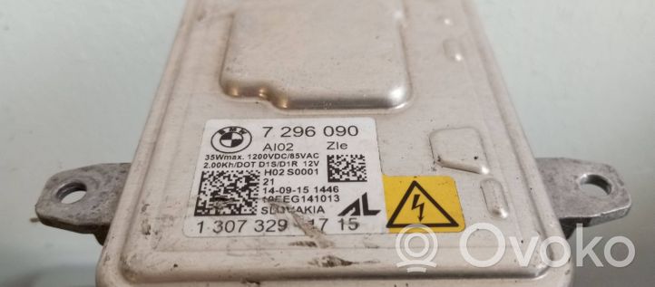 BMW 4 F32 F33 Moduł poziomowanie świateł Xenon 7296090