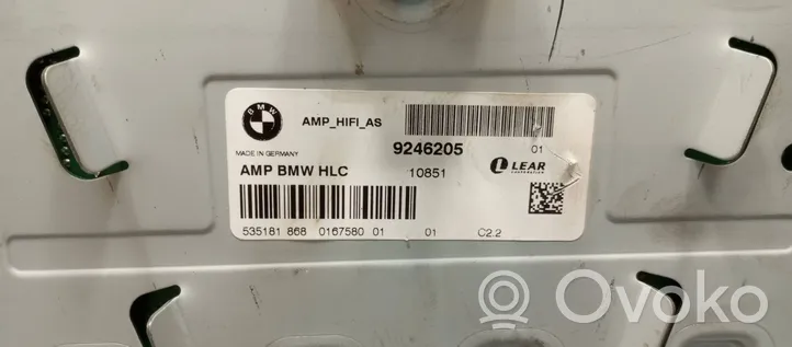 BMW 7 F01 F02 F03 F04 Sound amplifier 9246205