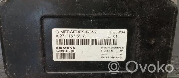 Mercedes-Benz C W203 Unidad de control/módulo del motor A2711535579