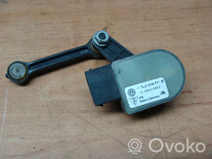 Porsche Cayenne (9PA) Sensore di livello altezza posteriore sospensioni pneumatiche 7L0616571B