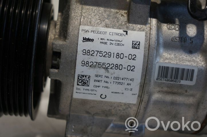 Opel Grandland X Compressore aria condizionata (A/C) (pompa) 9827529180