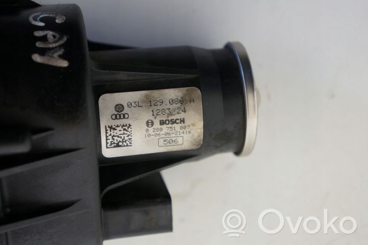 Volkswagen Golf VI Imusarjan venttiilin käyttömoottori 03L129086A