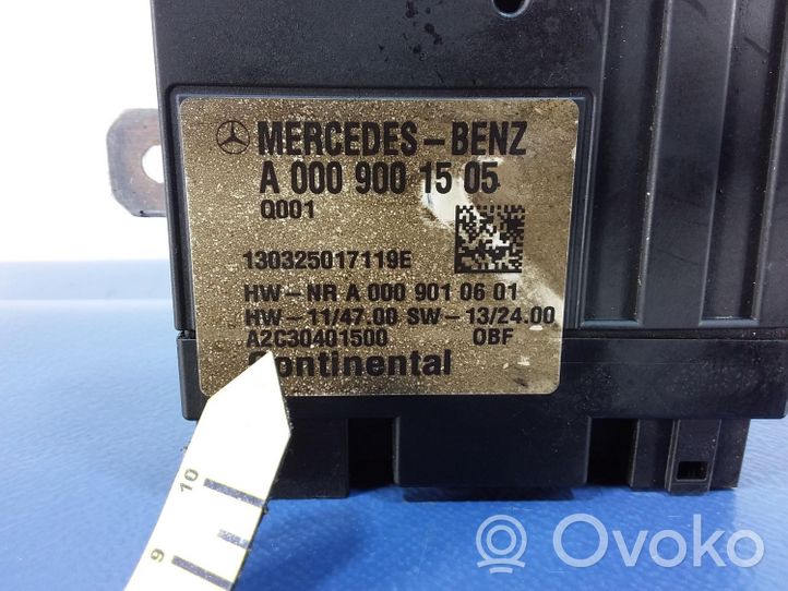 Mercedes-Benz S W222 Autres unités de commande / modules A0009001505