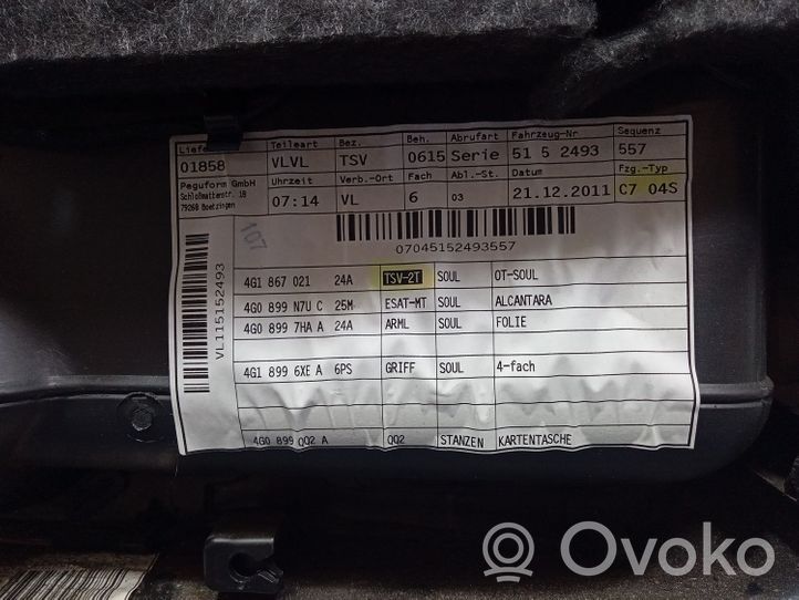 Audi A6 Allroad C7 Kit garniture de panneaux intérieur de porte 4G1867021