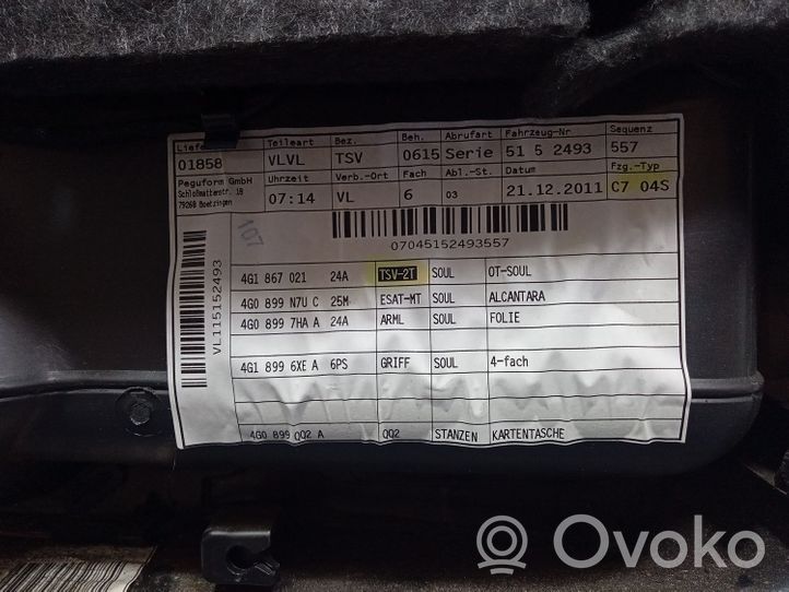 Audi A6 Allroad C7 Türverkleidung komplett 4G1867021