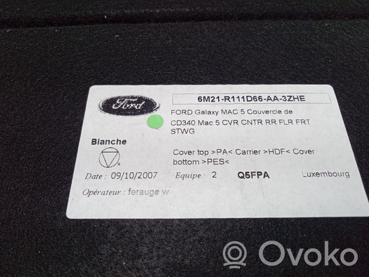 Ford S-MAX Rivestimento pavimento anteriore 6M21R111D66AA3ZH