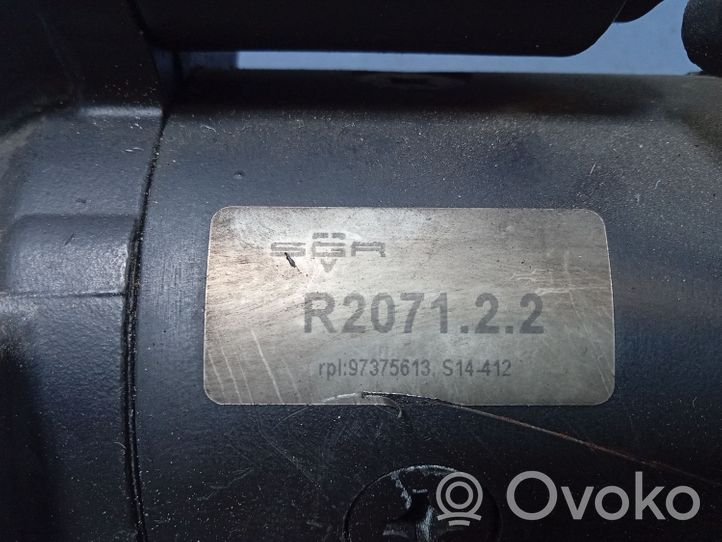 Opel Signum Starter motor 97375613