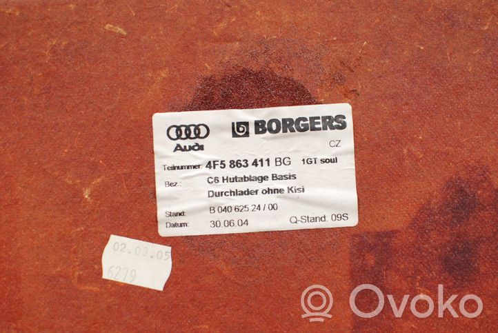 Audi A6 Allroad C5 Aizmugurējā palodze 4F5863411BG