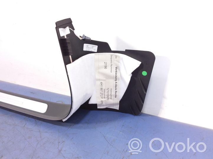 Audi A8 S8 D4 4H Altro elemento di rivestimento sottoporta/montante 4H1867272F