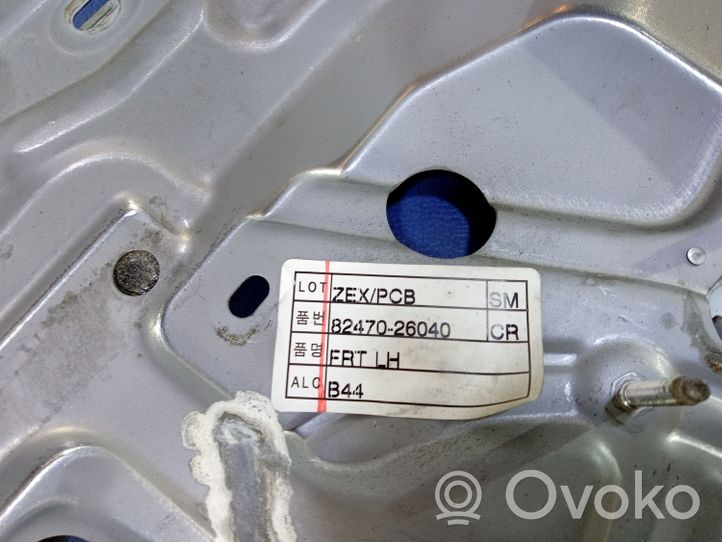 Hyundai Santa Fe Mécanisme de lève-vitre avec moteur 82470-26040