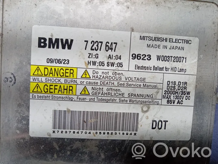 BMW X1 E84 Įtampos keitiklis/ keitimo modulis 7237647