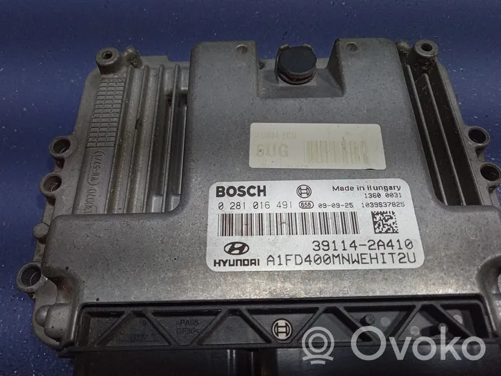 Hyundai i30 Unité de commande, module ECU de moteur 0281016491