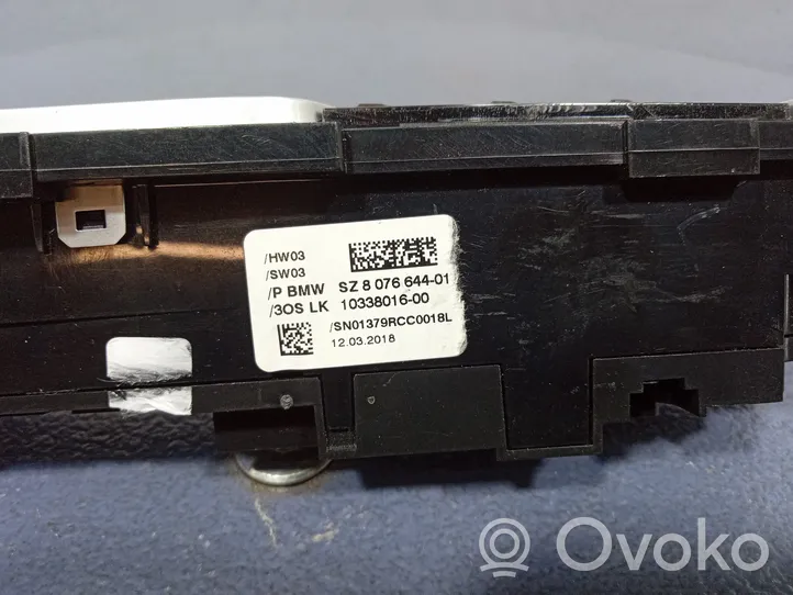 BMW X3 G01 Muut kytkimet/nupit/vaihtimet 8076644