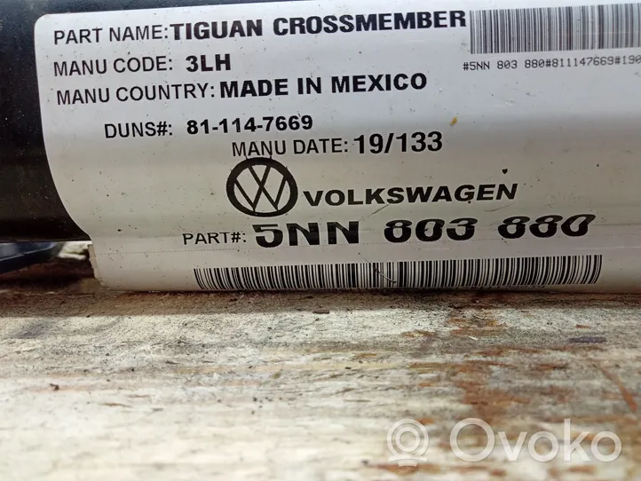 Volkswagen Tiguan Allspace Poutre de soutien de pare-chocs arrière 5NN803880