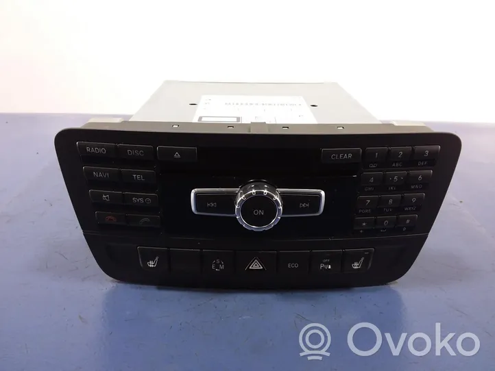 Mercedes-Benz B W246 W242 Radio/CD/DVD/GPS-pääyksikkö A2469003405