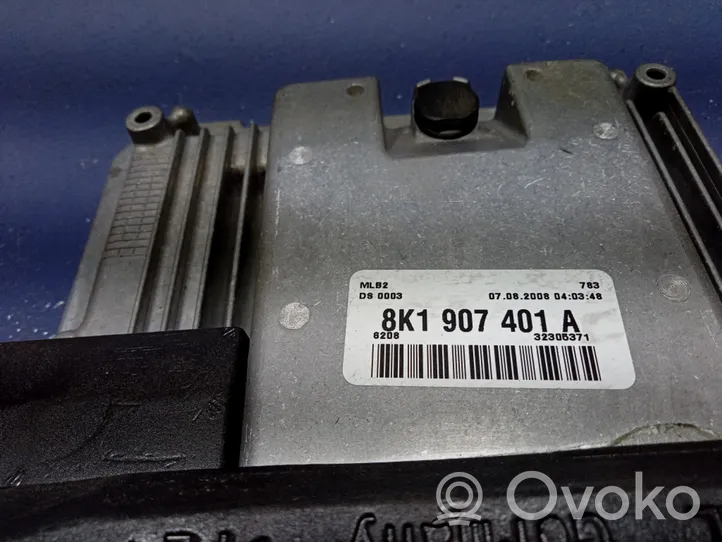 Audi A5 8T 8F Unité de commande, module ECU de moteur 8K1907401A