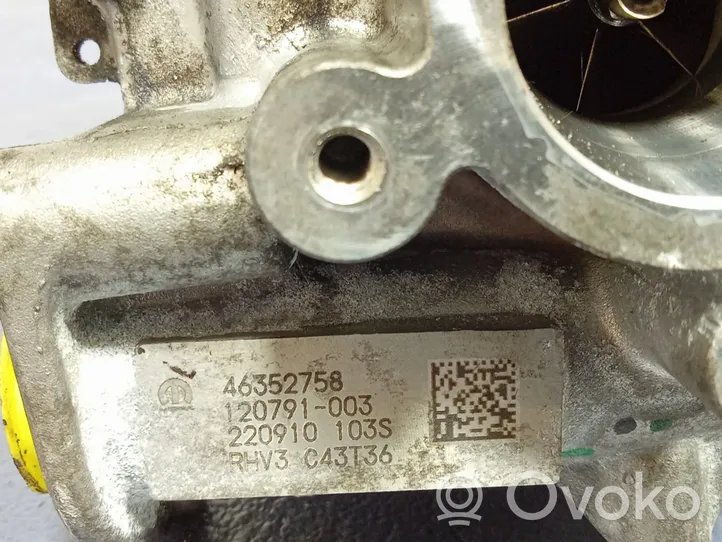 Fiat Tipo Pièces d'aspiration d'air turbo 46352758