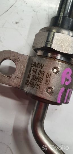 BMW 3 F30 F35 F31 Capteur de pression des gaz d'échappement 8514018