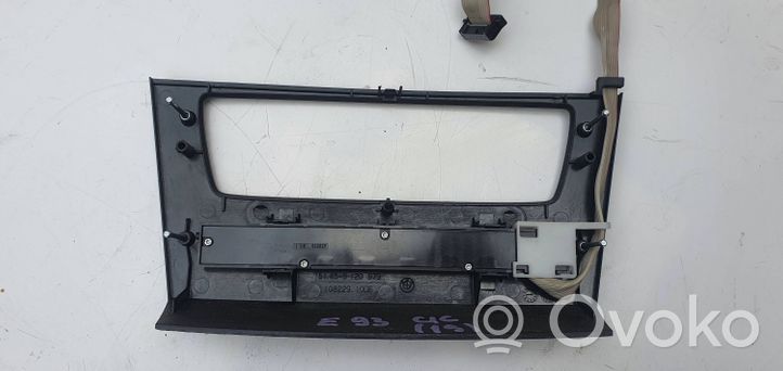 BMW 3 E92 E93 Console centrale, commande chauffage/clim 9120979