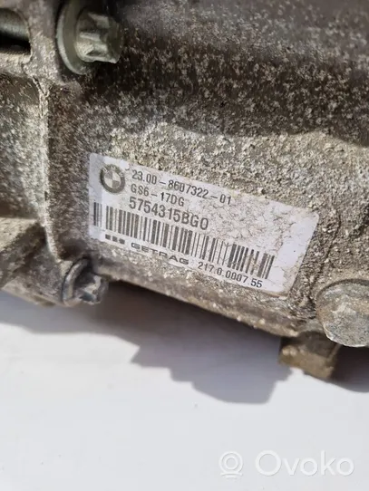 BMW X1 E84 Manual 6 speed gearbox Gs6-17dg