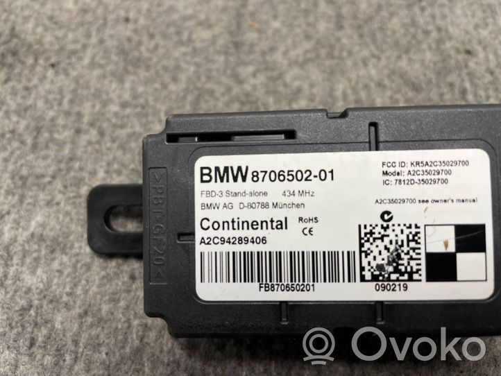 BMW X6 F16 Inne komputery / moduły / sterowniki 8706502