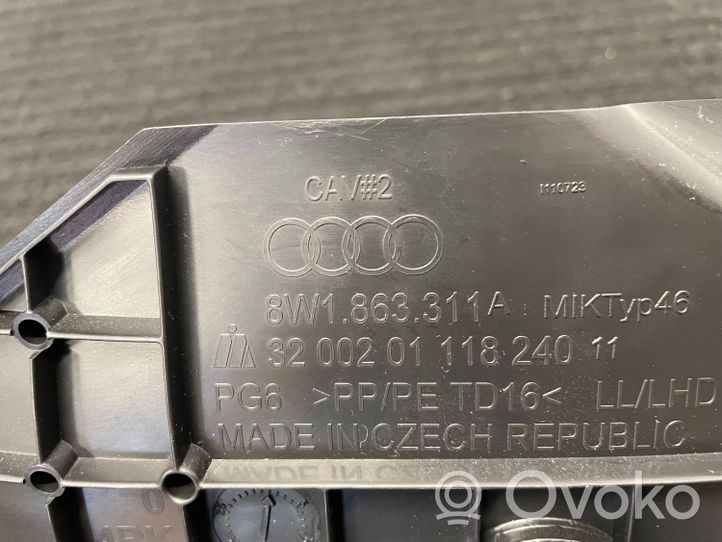 Audi A5 Inne części wnętrza samochodu 8W1863311A