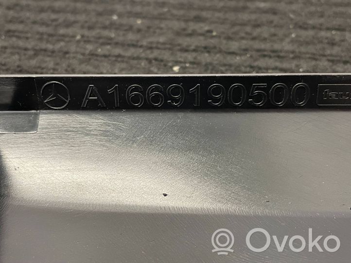 Mercedes-Benz GLE (W166 - C292) Rivestimento del binario sedile anteriore del passeggero A1669190500