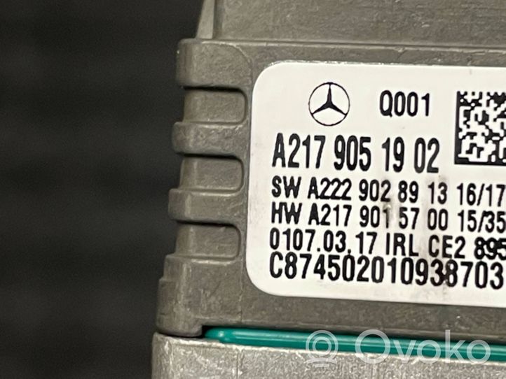 Mercedes-Benz C W205 Kamera galinio vaizdo A2179051902