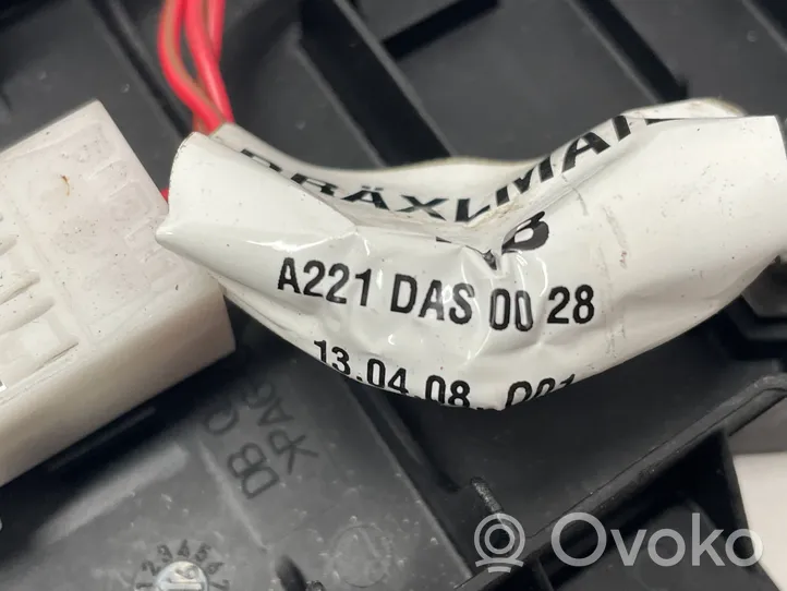 Mercedes-Benz GLE (W166 - C292) Fusibile relè della batteria A221DAS0028