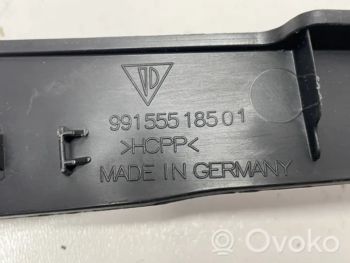 Porsche 911 991 Rivestimento del vano portaoggetti del cruscotto 99155518501