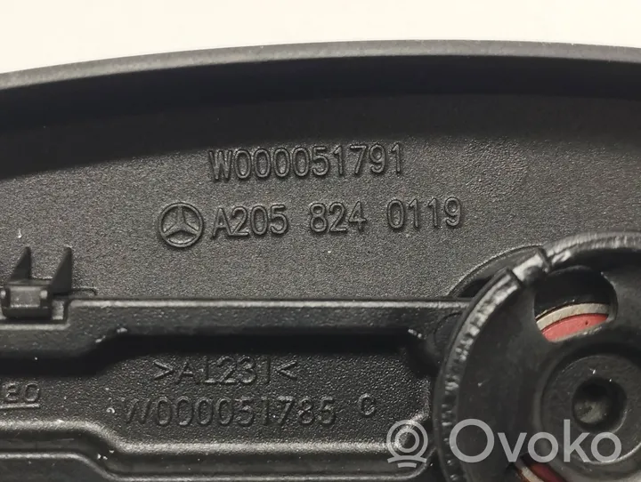 Mercedes-Benz GLC X253 C253 Braccio della spazzola tergicristallo anteriore A2058240119