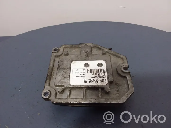 Opel Signum Motora vadības bloka ECU 553544165WK9374