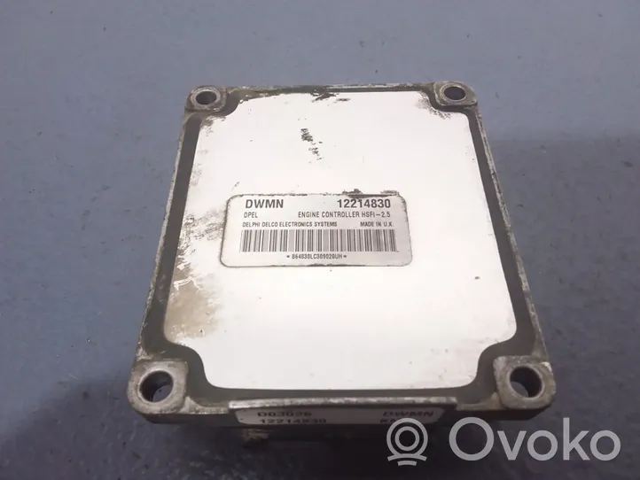 Opel Meriva A Unité de commande, module ECU de moteur 12214830DWMN