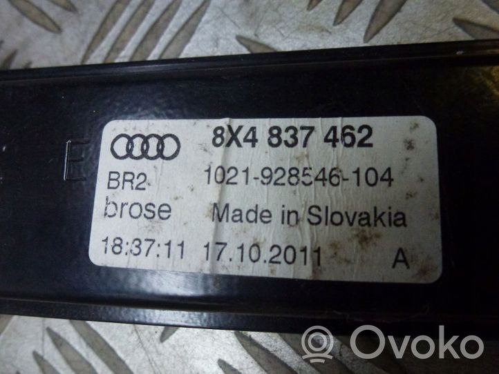 Audi A1 Priekinis el. lango pakėlimo mechanizmas be varikliuko 8X4837462