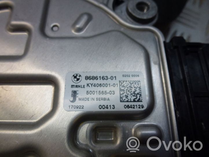 BMW 5 G30 G31 Ventilatore di raffreddamento elettrico del radiatore 8686163